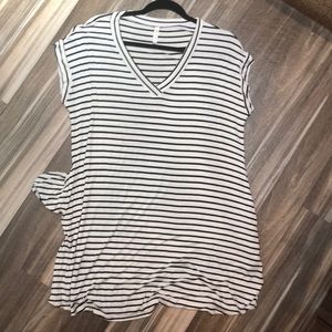 T shirt striped dress